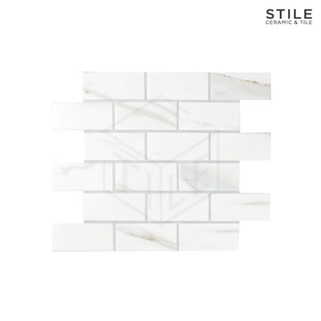 CARRARA WHITE SUBWAY TILE