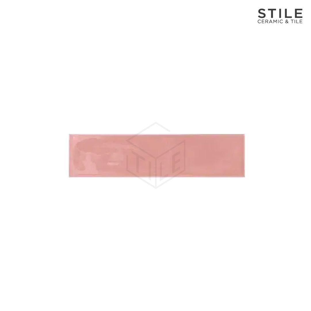 PINK GLOSS SUBWAY TILE