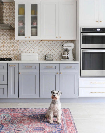 WHITE GLOSS FISH SCALE TILE